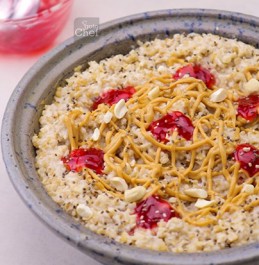 Peanut Butter Jam Oatmeal Bowl Recipe